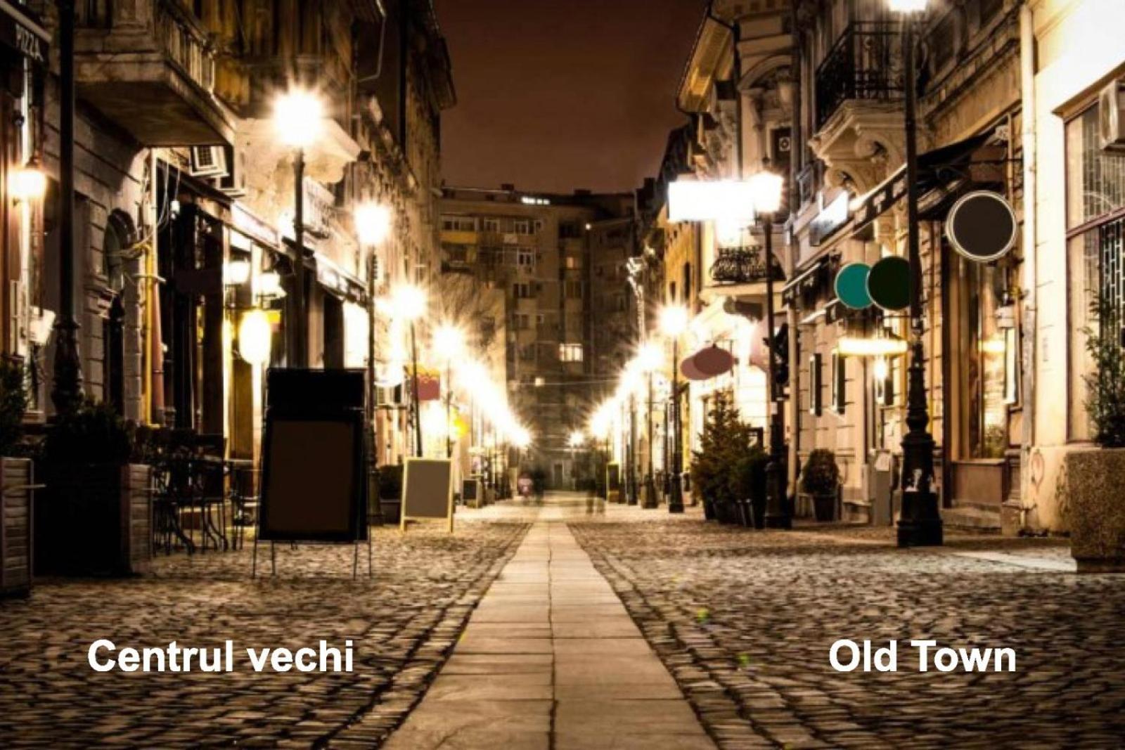 Old Town View Studio Bukarest Kültér fotó